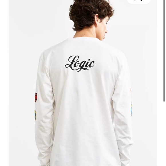 Logic Space Patches Long Sleeve Tee in size S - Picture 4 of 5
